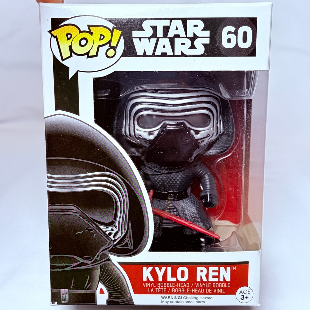 Funko Pop Vinyl Figure Black Star Wars Kylo Ren 60 Collectible
